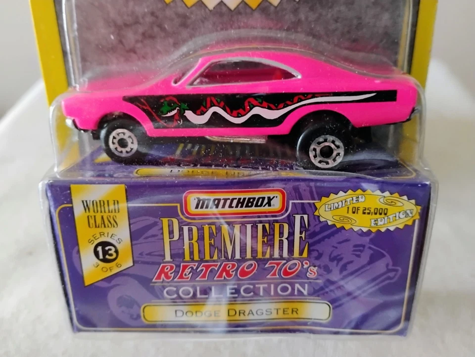 Juego de 6 coches retro Matchbox Premiere Series #13 1997 vintage años 70 1 25.000 cada uno Foto 4 de 4
