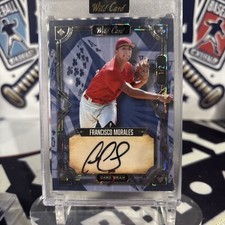 2023 Wild Card 5 Card Draw - Francisco Morales 1/2 - Phillies (AU, RC)