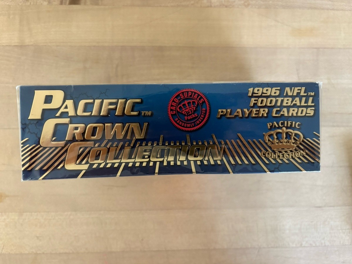 1996 Pacific Crown Collection NFL Football Factory Sealed Box - 36