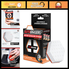 Instant Detailing Car Wash Sponge - Non-scratch Dual-sided Cleaning Sponges 3 P