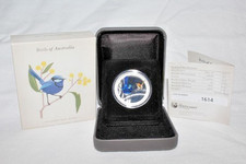 2013 Birds of Australia Splendid Fairy Wren- 1/2 oz silver proof