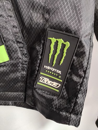Monster Energy Tech 3 Black Racing Jacket Size XS - Picture 14 of 17