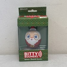 Bitty Boomer Winter Christmas Bitty Santa Claus Wireless Bluetooth Speaker