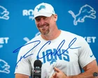 Dan Campbell Autographed Detroit Lions 8x10 Photo with COA/Matching Hologram