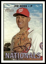 2016 Topps Heritage #541 Joe Ross Washington Nationals NM+