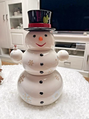 Villeroy Boch Christmas Toys memory Schneemann Dose Neu OVP Weihnachten - Bild 1 von 4