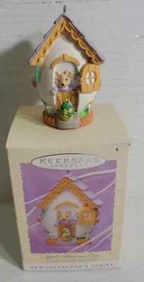 Hallmark Keepsake Ornaments 1995 Easter Collector's Series Apple Blossom Lane 