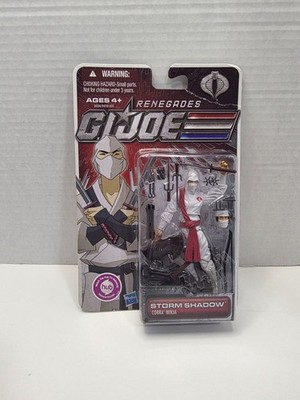 GI Joe Renegades  Cobra Storm Shadow 3.75'' Action Figure (NEW)