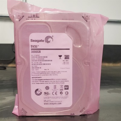 Seagate SV35 3TB 3.5'' Internal Hard Drive HDD 7200RPM ST3000VX000 GOOD
