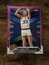 2023-24 Topps Chrome - Larry Bird #175 Pink Refractor