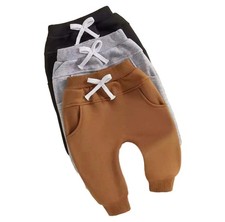 Baby Toddler Boys 3 Pack Casual Tracksuit Bottoms 0M-3Y 3 Variants