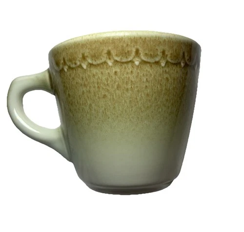 Vintage 1950s Syracuse Restaurant Ware Mug Brown Ombré