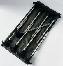 Solar Tackle Bivvy T Peg Set & Carry Bag | Carp Fishing Bivvy Brolly Quick-Up