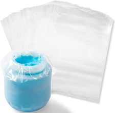 50 Pack Paint Sprayer Cup Liners, 7.8" x 11.8" for Easy Color Changes