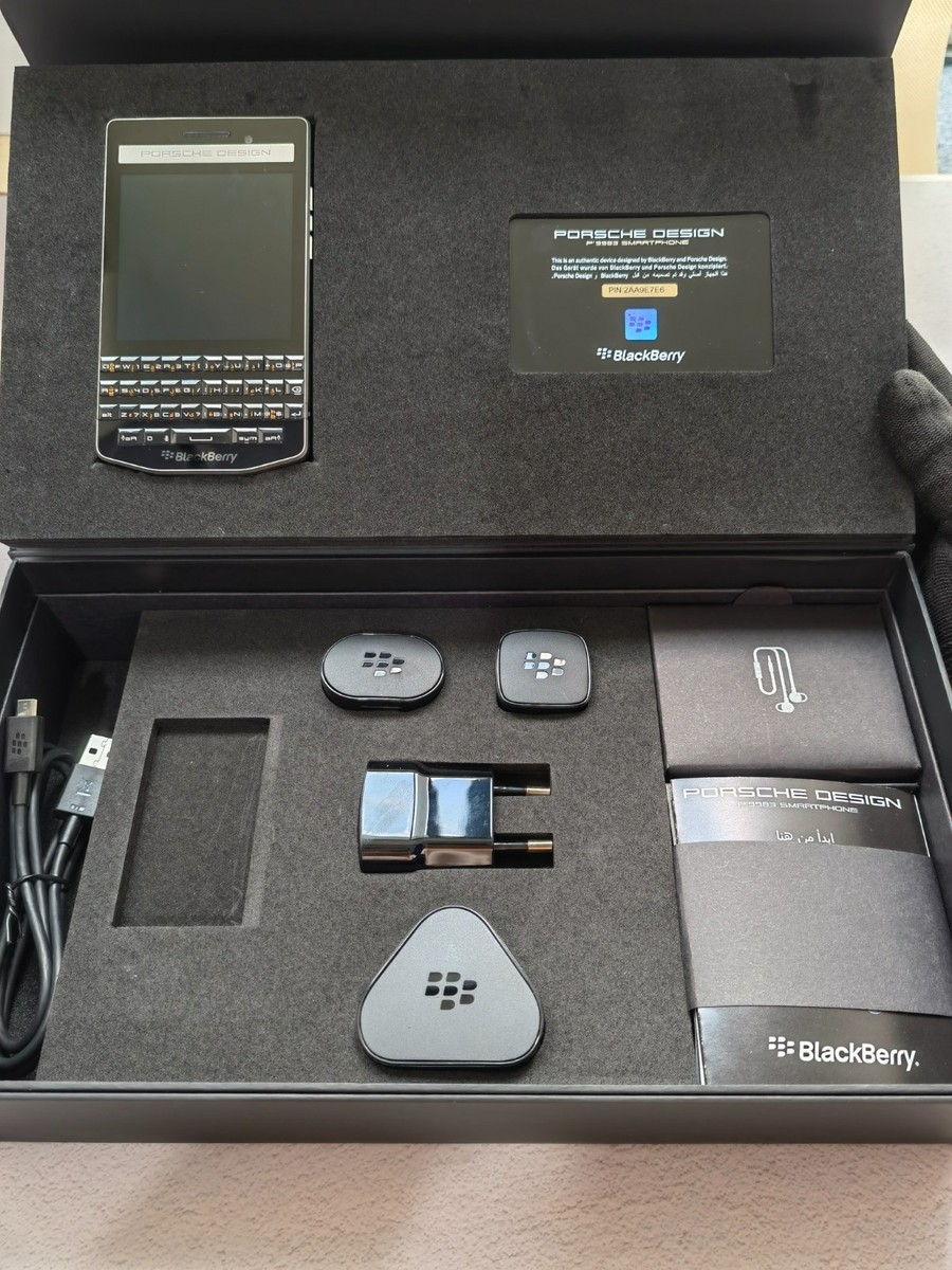 NEW BlackBerry Porsche Design P'9983 2+ 64GB unlocked luxury smart