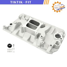 For 1970-91 Amcjeep V8 290 304 343 360 390 401 Dual Plane Alum Intake Manifold