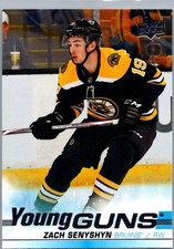 2019-20 Upper Deck #234 Zach Senyshyn Young Guns YG RC Boston Bruins