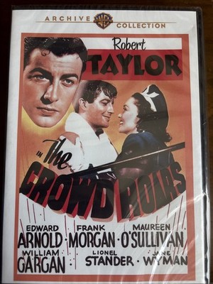 The Crowd Roars DVD NEW Sealed 1938 B&W Sports Drama Boxing Robert Taylor