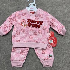 Strawberry Shortcake Twin Jogger Set 6 Months NEW Licensed  FREE SHIPPING  