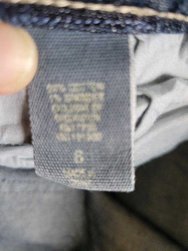 Falda lápiz vaquera Converse One Star talla 6 lavado oscuro Foto 4 de 4