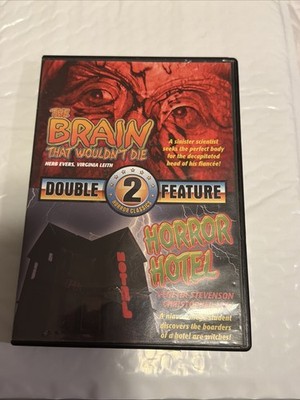 The Brain That Wouldn t Die-- Horror Hotel Double Feature [2 DVD Set] New/Sealed
