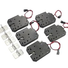 Serrures de Porte 5 PièCes DC 12 V Petite Serrure éLectromagnéTique Vente A7371