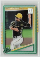 2025 Panini Donruss Clearly Bubba Chandler #193 Rated Prospect Pittsburgh