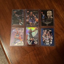 6 Stephon Marbury Cards Inserts And Base. Great For Collectors Of Marbury