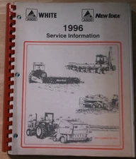 AGCO WHITE NEW IDEA 1996 SERVICE INFORMATION BULLETINS MANUAL BOOK