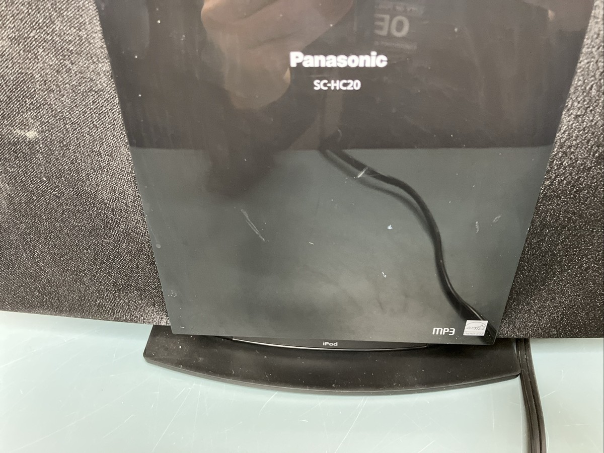 Panasonic Sc-hc20 CD iPod Dock Mp3 Compact Stereo System for sale