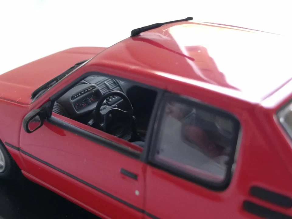 Minichamps 1988 Peugeot 205 XR sedan die-cast model, 1/43 scale - Image 4 of 4