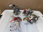 Transformers G1 Dinobots Grimlock Slag Sludge Swoop (Repaired), vintage, Read