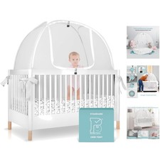 Insect-Proof Baby Crib Tent with Quick Setup   Perfect for Standard Cribs