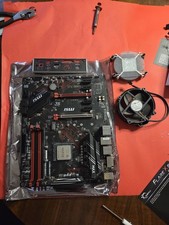 MSI B450 Gaming Plus Max, AMD Ryzen 3600, AX210 PCIE WiFi Card Bundle