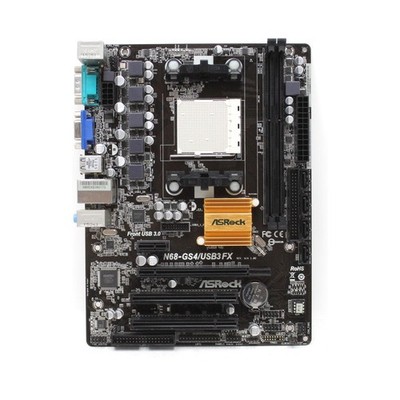 ASRock N68-GS4/USB3 FX NVIDIA nForce 630a Mainboard mATX AM3+ TEILDEFEKT #337282
