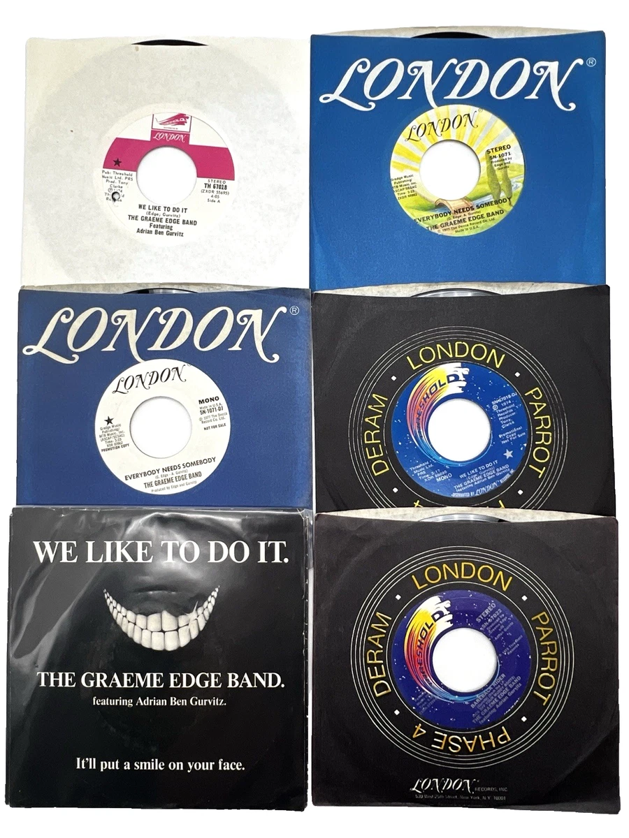 The Moody Blues 45 RPM Speed Vinyl Records for sale | eBay