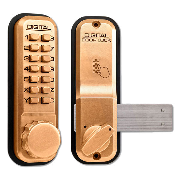 Lockey 2200 Mechanical Digital Lock PB (2200-PB)