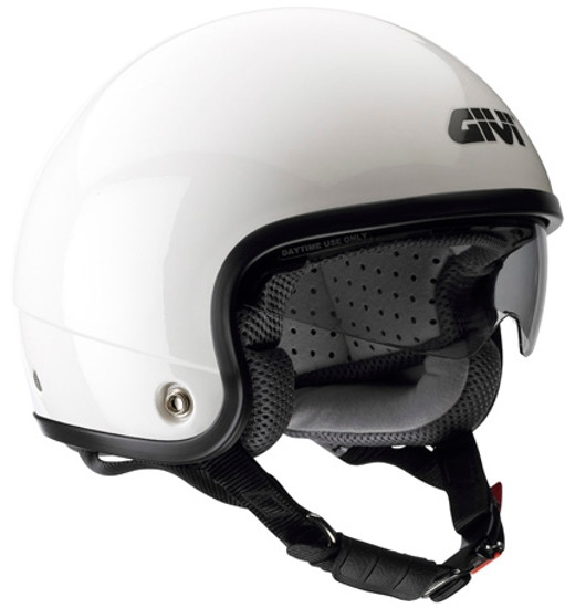 Casco Helmet casque capacete Givi Demi-jet X.05b Visiera a scomparsa Bianco  M 1 | Acquisti Online su eBay