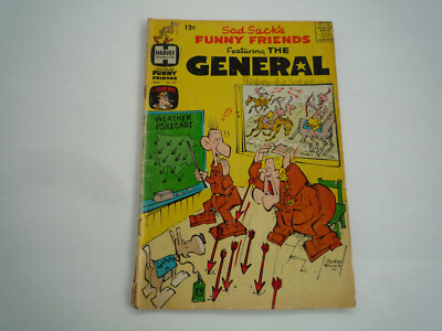 SAD SACKS FUNNY FRIENDS - THE GENERAL  HARVEY COMICS NO 65 - 1966 - ACCEPTABLE