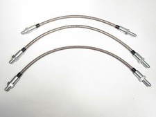 A.c. Ace Aceca 1954-1962 New Epc 3 Piece Stainless Steel Brake Hose Kit A.c. Ace Aceca 1954-1962 New Epc 3 Piece Stainless Steel Brake Hose Kit