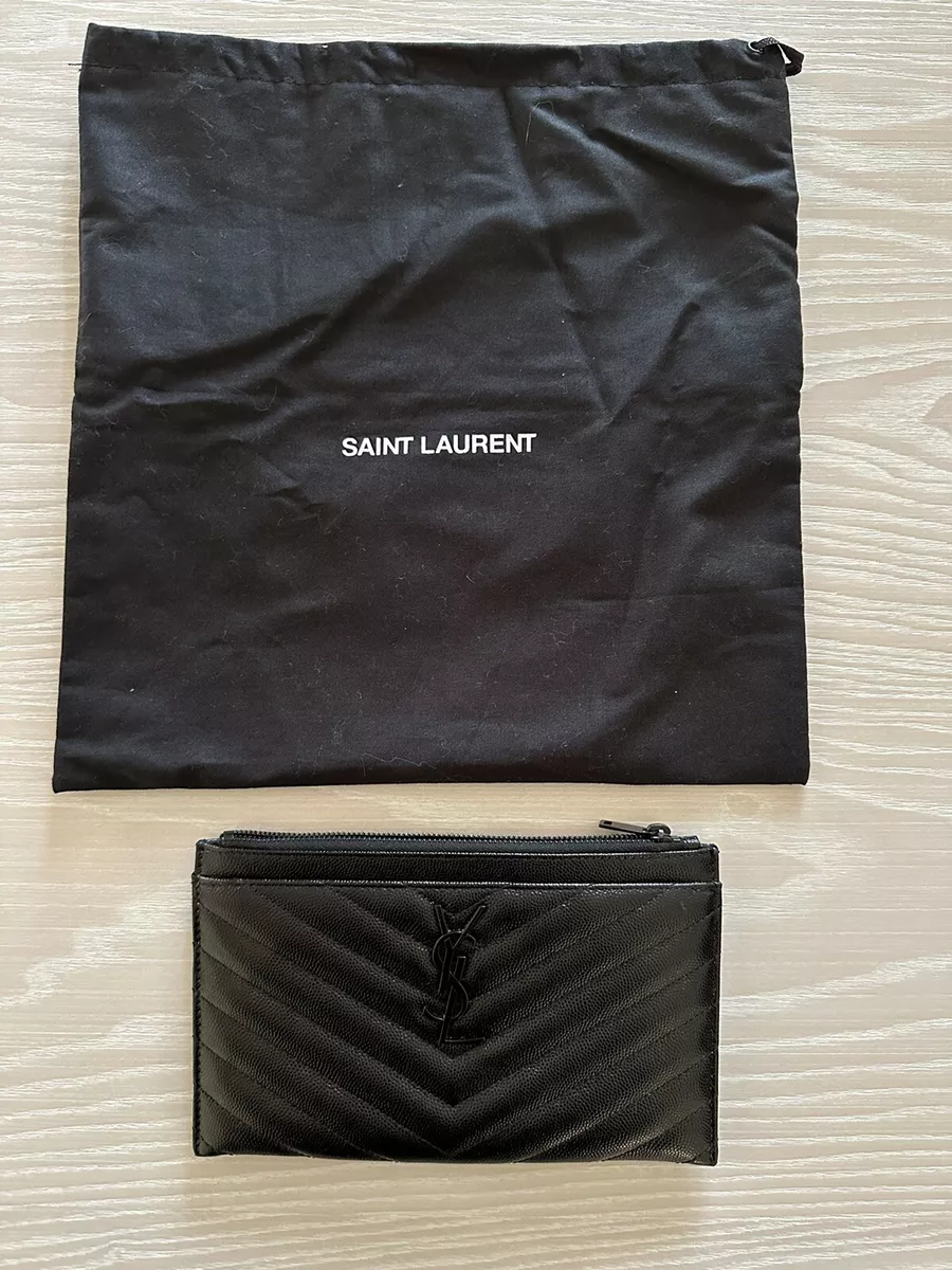 [AUTHENTIC]YSL MONOGRAM BILL POUCH