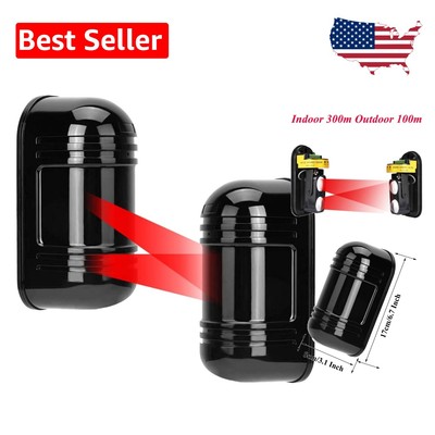 Advanced Perimeter Security Laser Detector - Wall-Mount, 300m Indoor Capability