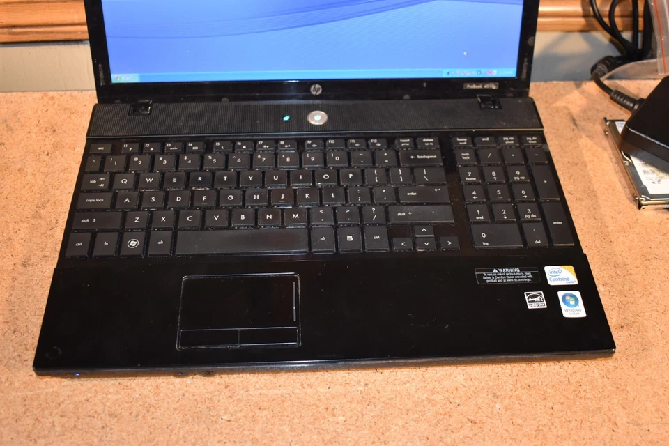 Unidad de disco duro HP ProBook 4510s Intel Core 2 Duo T6570 2,10 GHz 250 GB Windows XP Pro 32 bits Foto 3 de 4