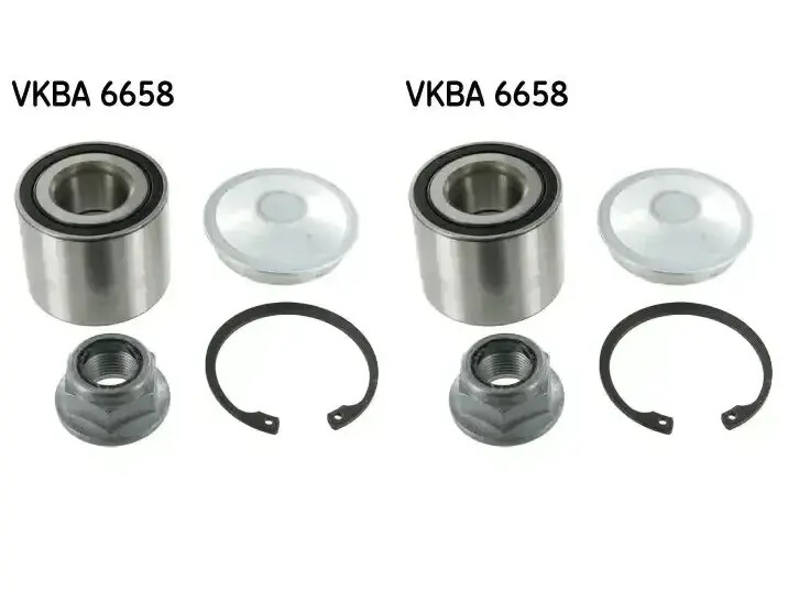 2 x Cuscinetto ruota SKF per DACIA, LADA, RENAULT CLIO III, CLIO IV, CLIO IV