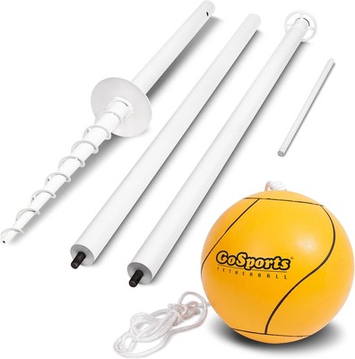 GoSports Backyard Tetherball Game - Full Size Outdoor Tetherball