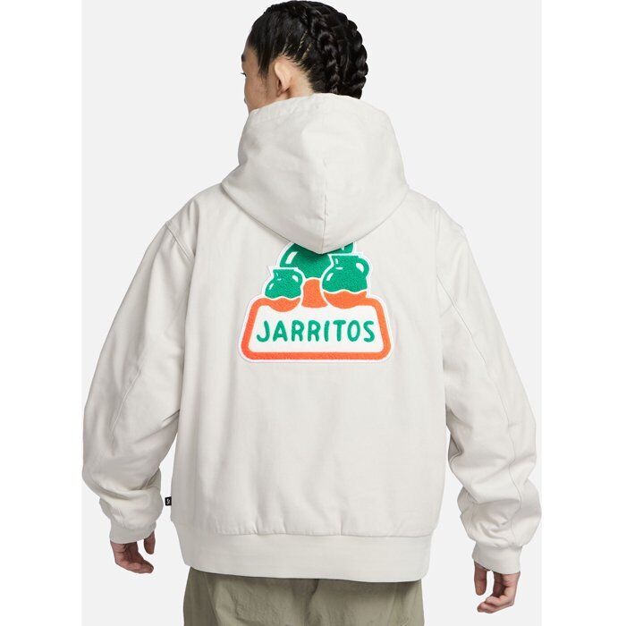 Nike SB x Jarritos Padded Skate Jacket HD Light Bone Khaki DV9066-072 Size  S-XL