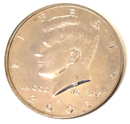 2001 S Silver Proof Kennedy Half Dollar