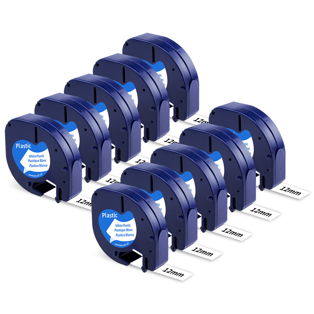 5/10/20Pack Compatibile Per DYMO LetraTag Nastro 12mm - Foto 6
