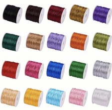 Nylonkordel 1 mm Handwerk Kunst Schmuck Armband Stark Langlebig KAUFEN SIE 5 - ERHALTEN SIE GRATIS GESCHENK