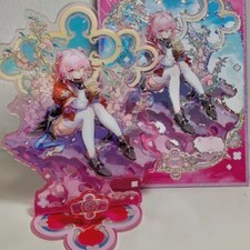 Honkai: Star Rail March 7th Acrylic Stand Figure Display Model Plate Desktop